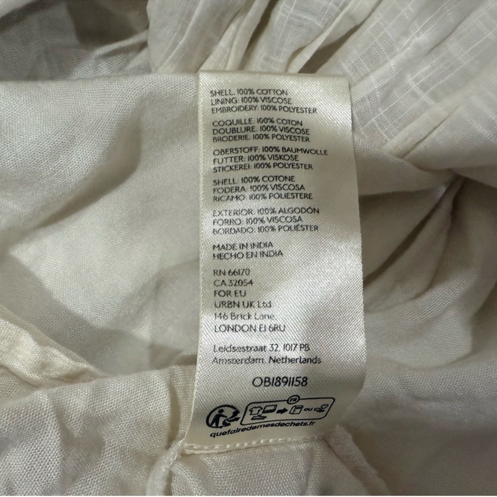 Free People Cream Perfect Storm Midi Dress - Picture 5 of 10